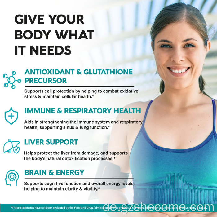 Hight Quality NAC -Unterstützung beibehält ein gesundes Gleichgewicht